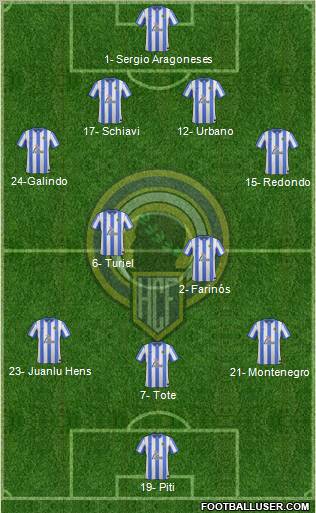 Hércules C.F., S.A.D. Formation 2012