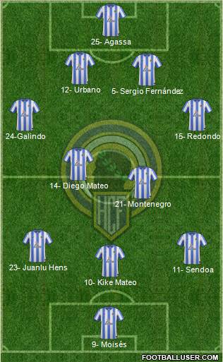 Hércules C.F., S.A.D. Formation 2012