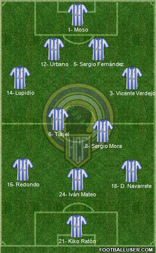 Hércules C.F., S.A.D. Formation 2012