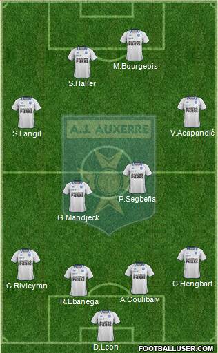 A.J. Auxerre Formation 2012