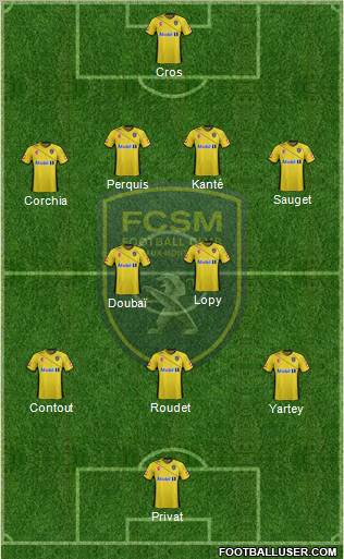 FC Sochaux-Montbéliard Formation 2012