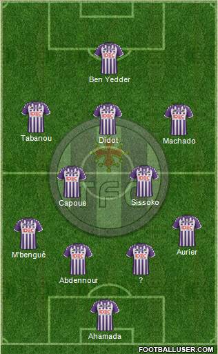 Toulouse Football Club Formation 2012