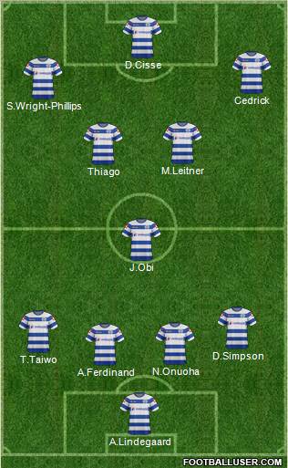 Queens Park Rangers Formation 2012