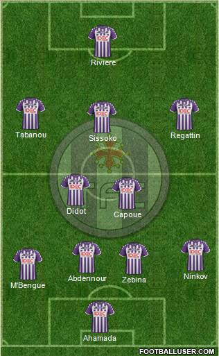 Toulouse Football Club Formation 2012