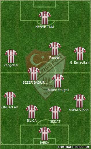 Elazigspor Formation 2012