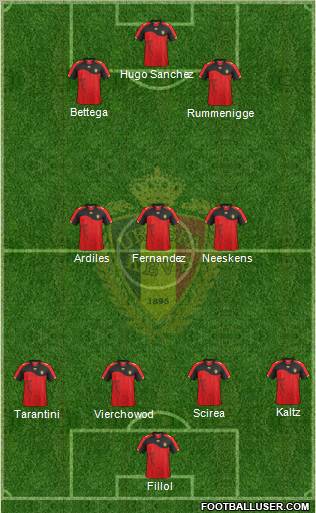 Belgium Formation 2012