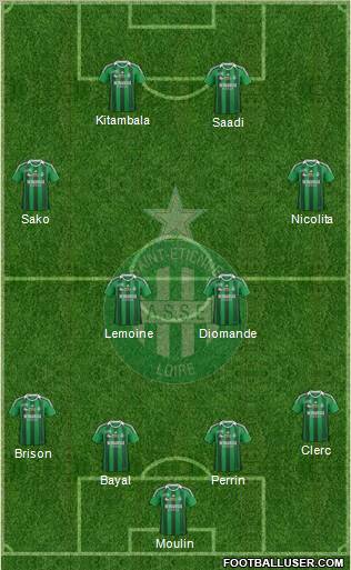 A.S. Saint-Etienne Formation 2012