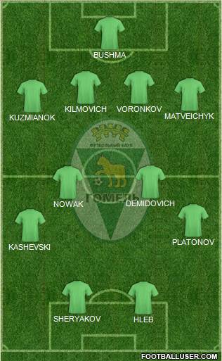 FC Gomel Formation 2012