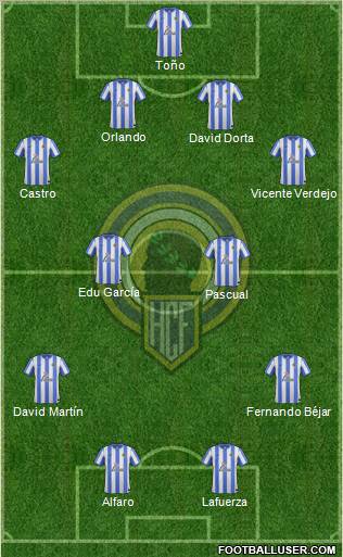 Hércules C.F., S.A.D. Formation 2012