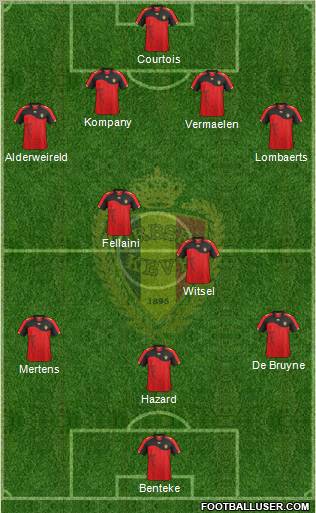 Belgium Formation 2012