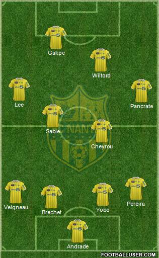 FC Nantes Formation 2012