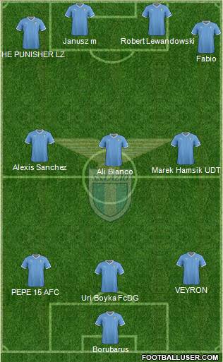 S.S. Lazio Formation 2012