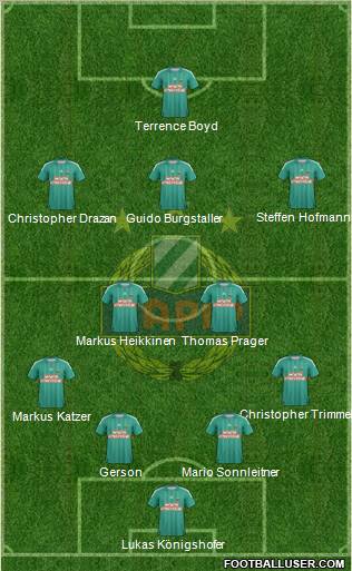 SK Rapid Wien Formation 2012