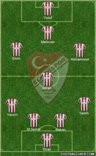 Elazigspor Formation 2012