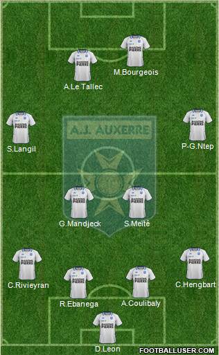 A.J. Auxerre Formation 2012