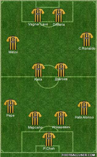 Hull City Formation 2012