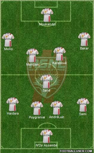 A.S. Nancy Lorraine Formation 2012