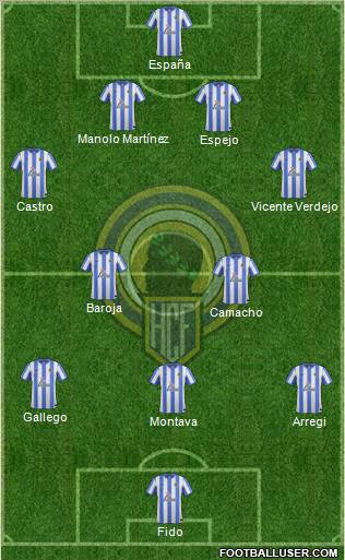 Hércules C.F., S.A.D. Formation 2012