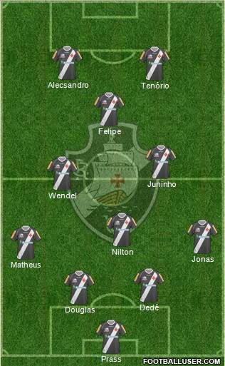 CR Vasco da Gama Formation 2012