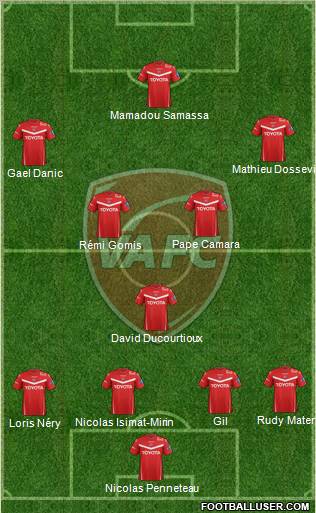 Valenciennes Football Club Formation 2012