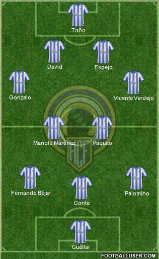 Hércules C.F., S.A.D. Formation 2012