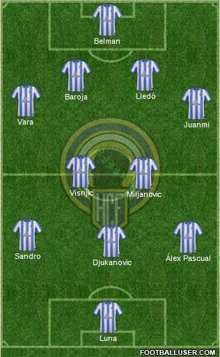 Hércules C.F., S.A.D. Formation 2012