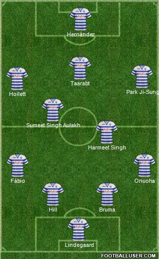 Queens Park Rangers Formation 2012