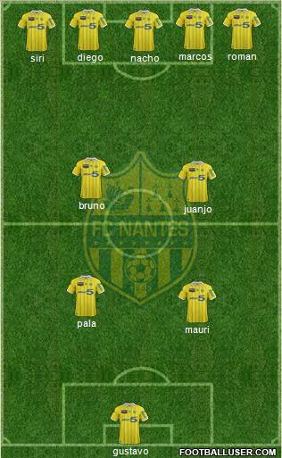 FC Nantes Formation 2012