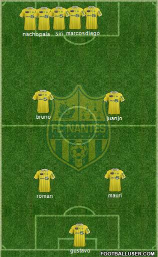 FC Nantes Formation 2012