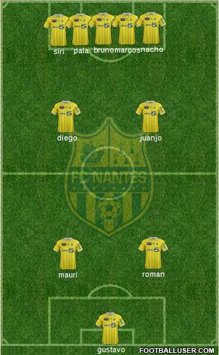 FC Nantes Formation 2012