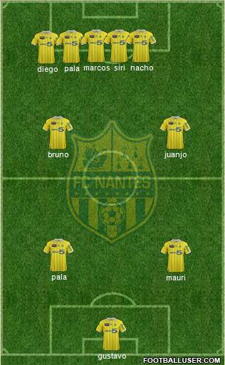 FC Nantes Formation 2012