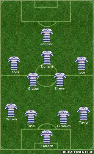 Queens Park Rangers Formation 2012