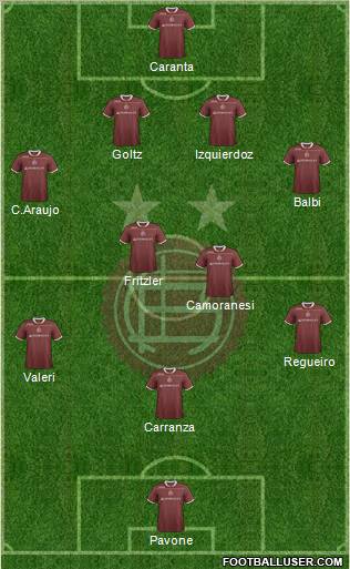 Lanús Formation 2012