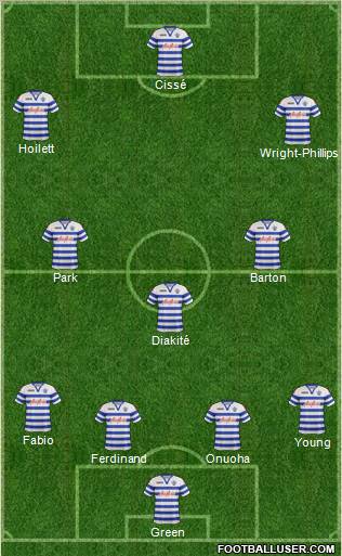 Queens Park Rangers Formation 2012