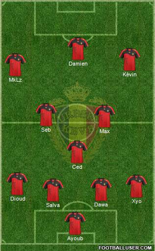 Belgium Formation 2012