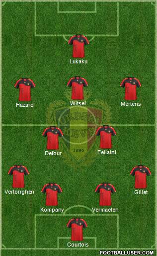 Belgium Formation 2012