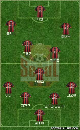 FC Seoul Formation 2012