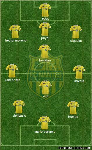 FC Nantes Formation 2012