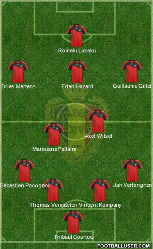 Belgium Formation 2012