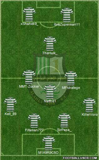 Al-Ahli Sports Club (QAT) Formation 2012