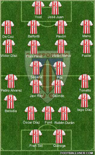 C.D. Lugo Formation 2012