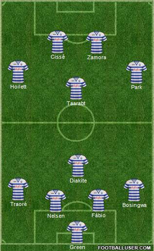 Queens Park Rangers Formation 2012