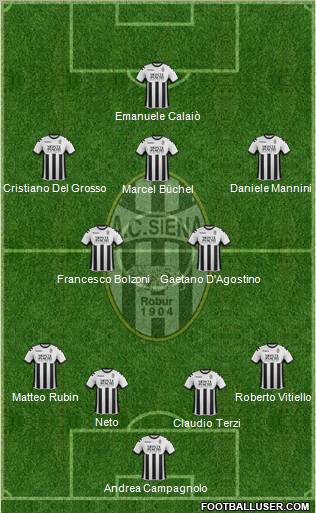 Siena Formation 2012