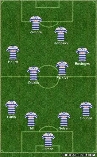 Queens Park Rangers Formation 2012