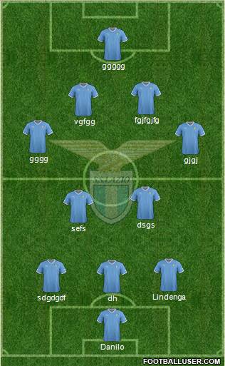 S.S. Lazio Formation 2012