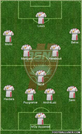 A.S. Nancy Lorraine Formation 2012