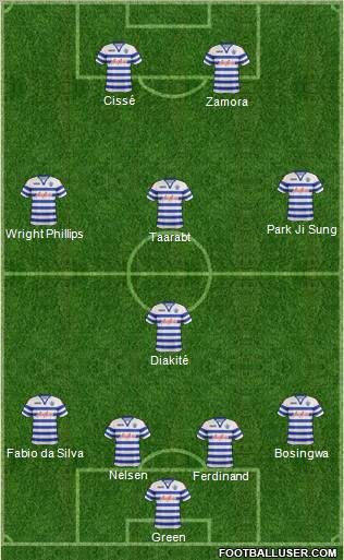 Queens Park Rangers Formation 2012