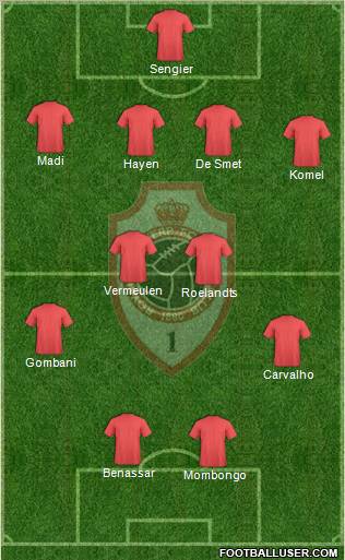 R Antwerp FC Formation 2012