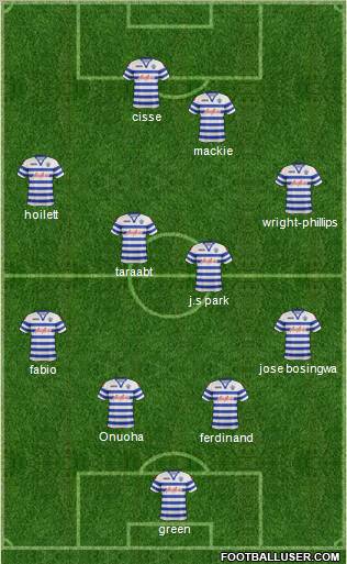 Queens Park Rangers Formation 2012