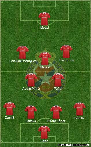 Wisla Krakow Formation 2012